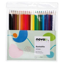 novooo Buntstifte, 24 Stück