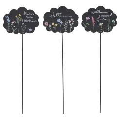 novooo Dekostecker Floral Metall