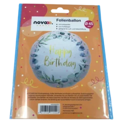 novooo Folienballon Blumenranke
