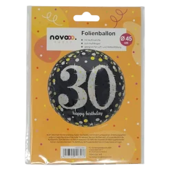 novooo Folienballon holo 30 Jahre