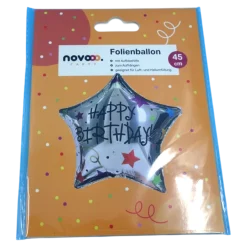 novooo Folienballon Stern, 45 cm