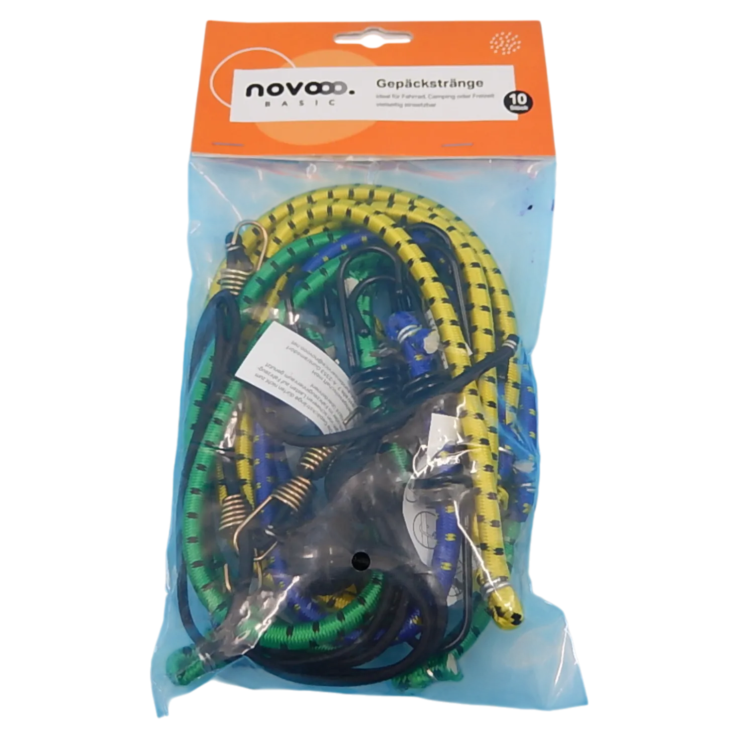 novooo Gepäckstrang-Set, 10 Stück