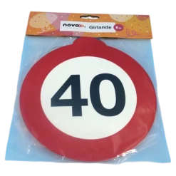 novooo Girlande 40 Jubiläum