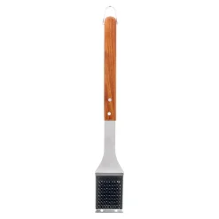 novooo Grillbürste Holzgriff, 43 cm