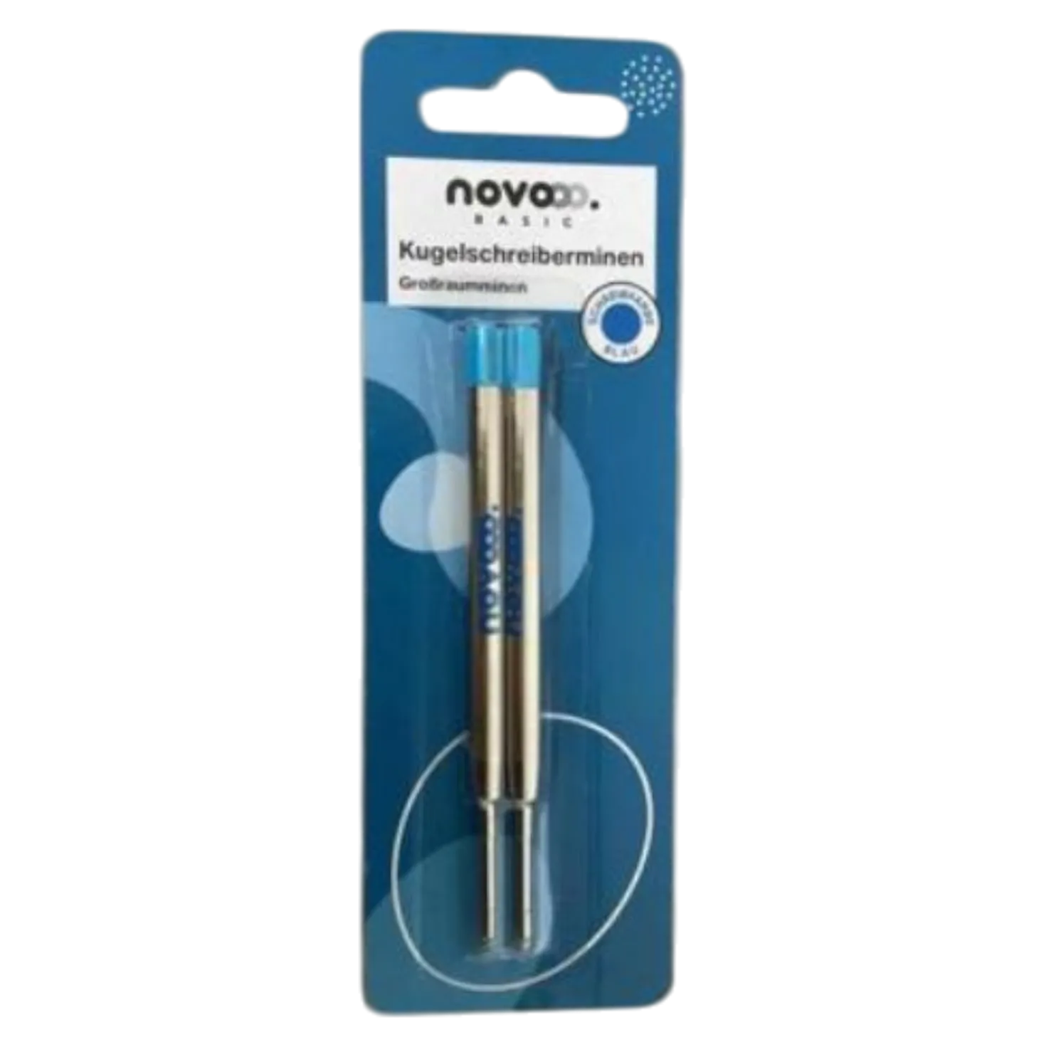 novooo Großraummine, blau, 2 Stück