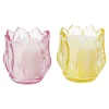 novooo Kerze Glas Tulpe