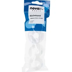 novooo Klebebandset Abroller + 4 Rollen, 10 x 15 mm