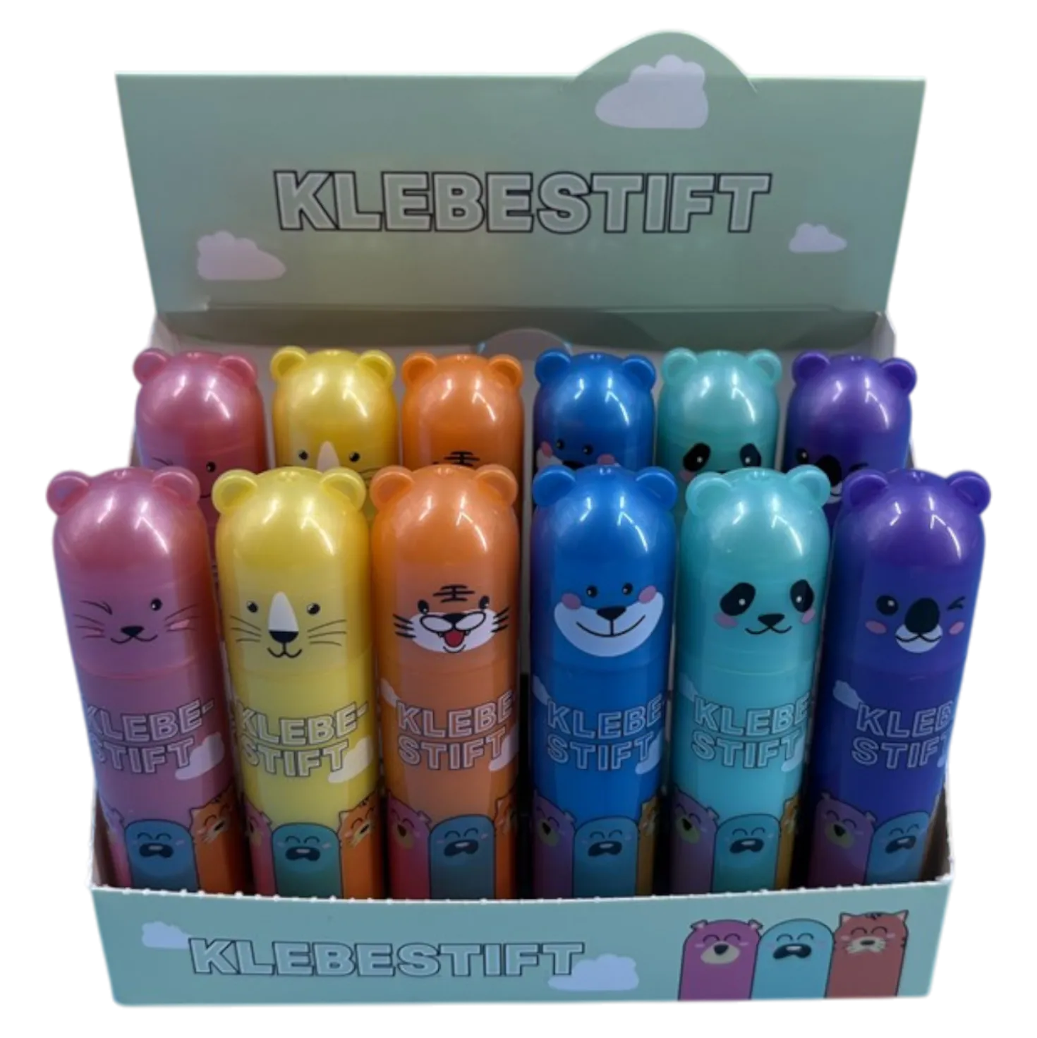 novooo Klebestift Tierkopf