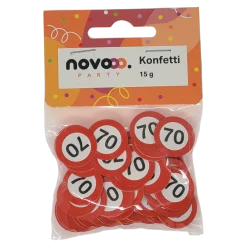 novooo Konfetti 70 Jubiläum