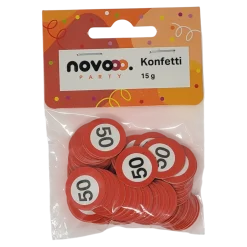 novooo Konfetti 50 Jubiläum