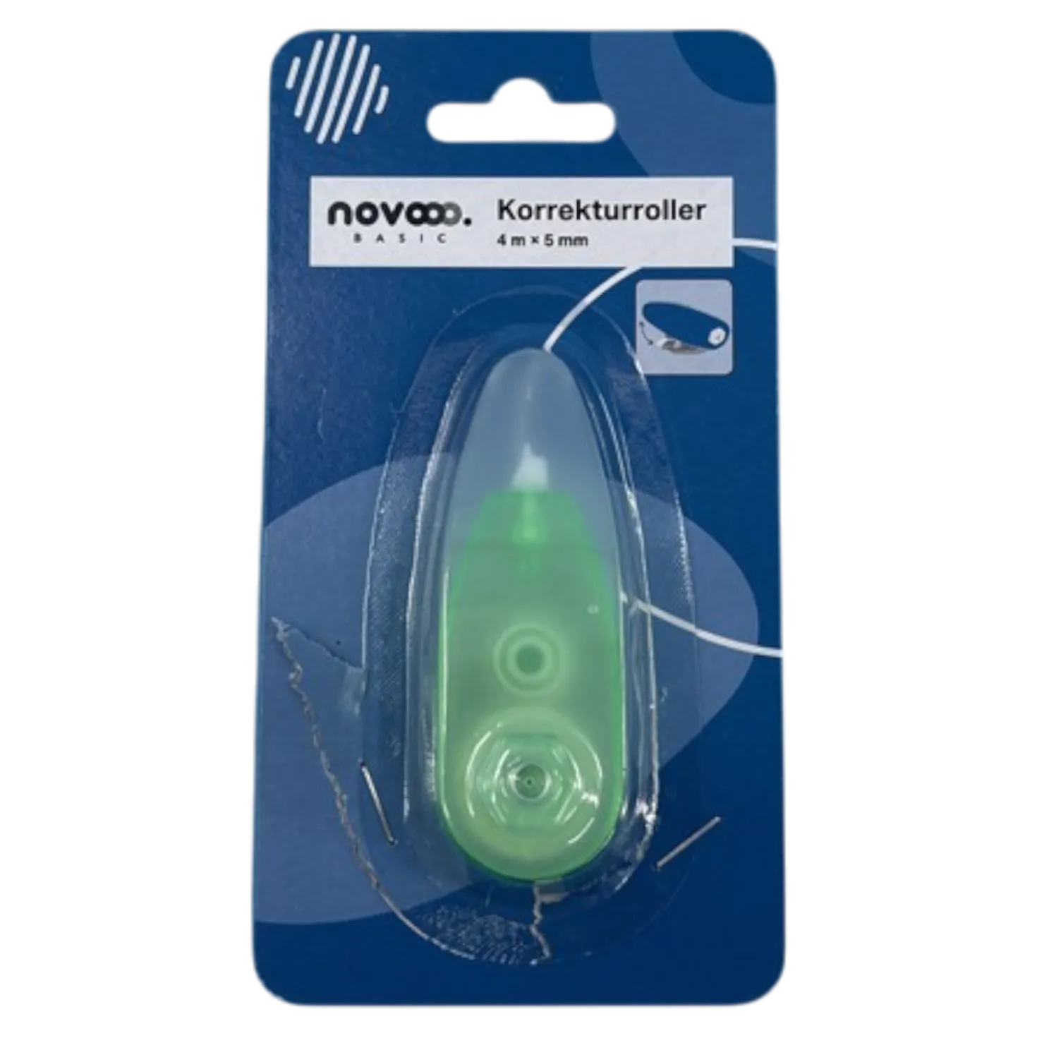 novooo Korrekturroller, 4 m x 5 mm