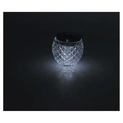 novooo Lampe Solar Glas, 10 x 10 cm