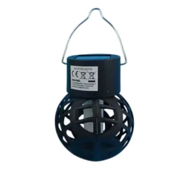novooo Laterne Solar Lampe, schwarz