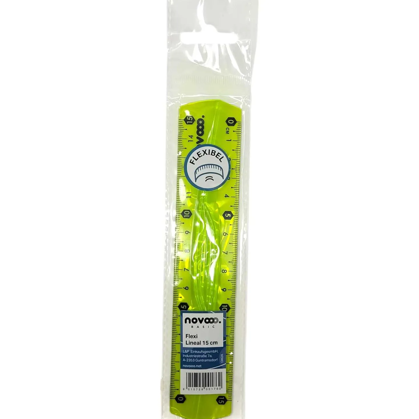 novooo Lineal Flex, 15 cm