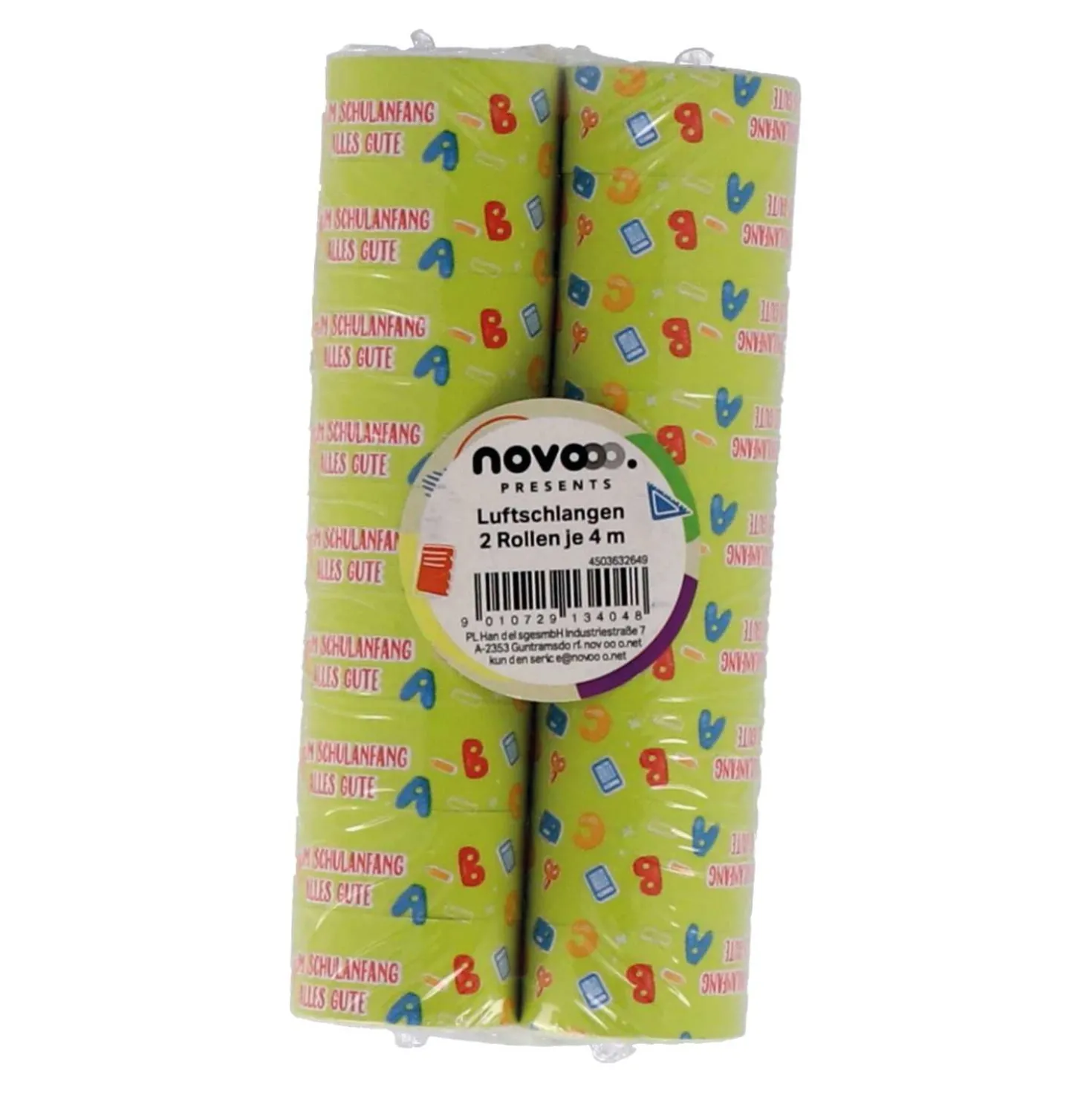 novooo Luftschlangen Schulkind