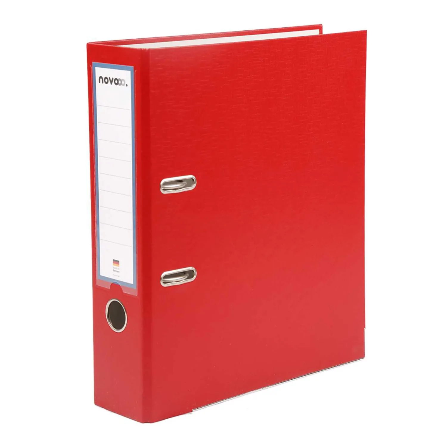 novooo Ordner 80 mm breit, rot