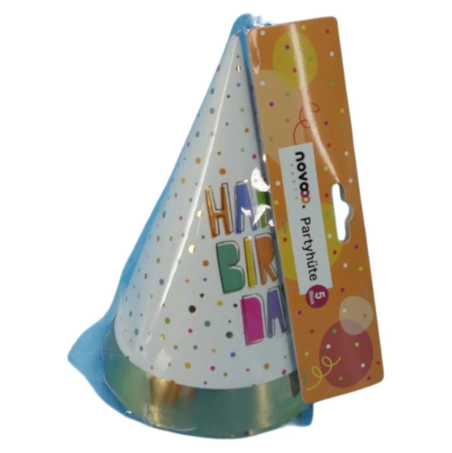 novooo Partyhut, H = 14 cm, 5 Stück