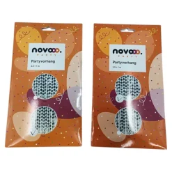 novooo Partyvorhang 1,0 x 2,5 m