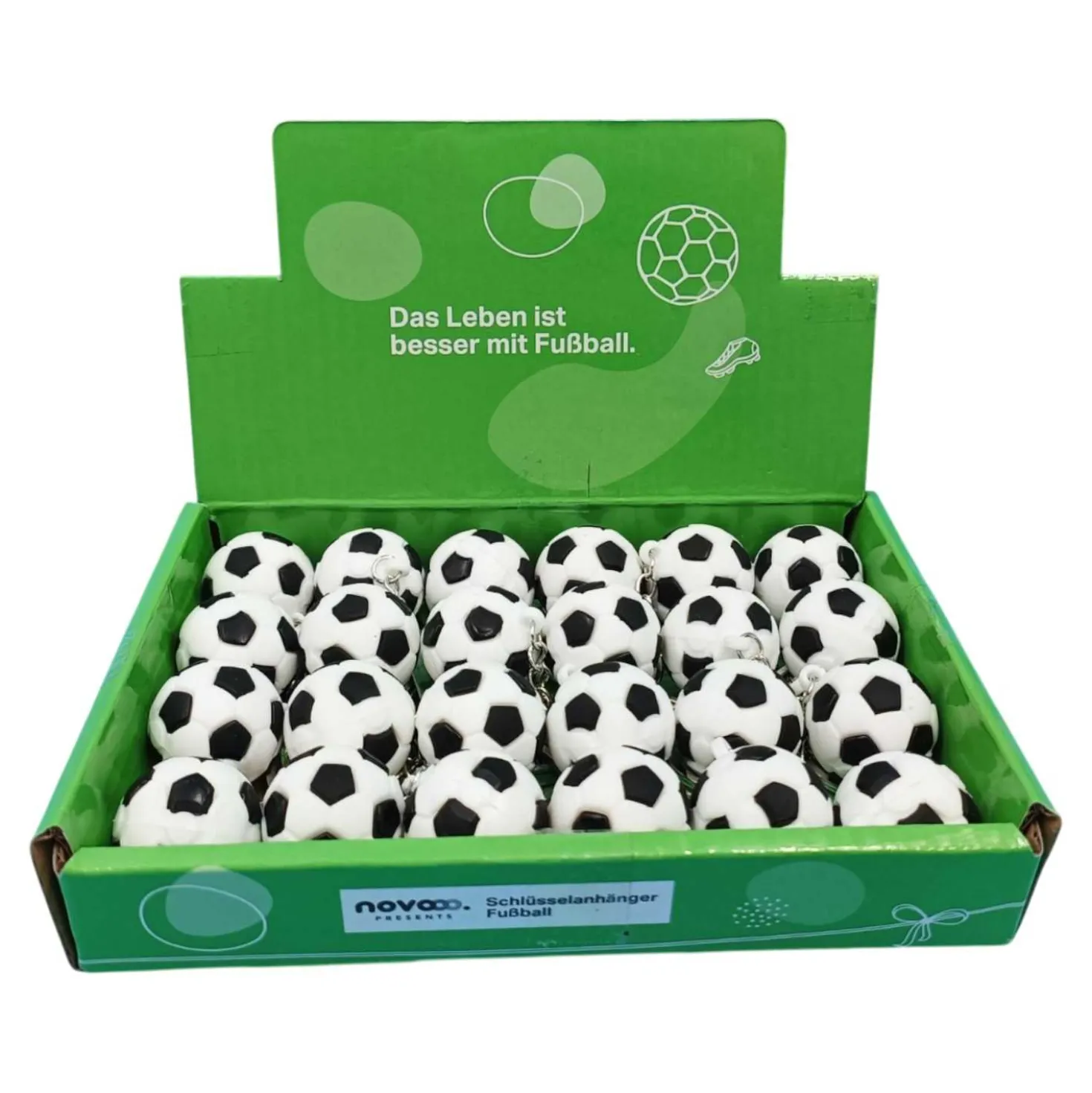 novooo Schlüsselanhänger Fußball