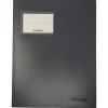 novooo Schnellhefter A4 mit Tasche PP, schwarz