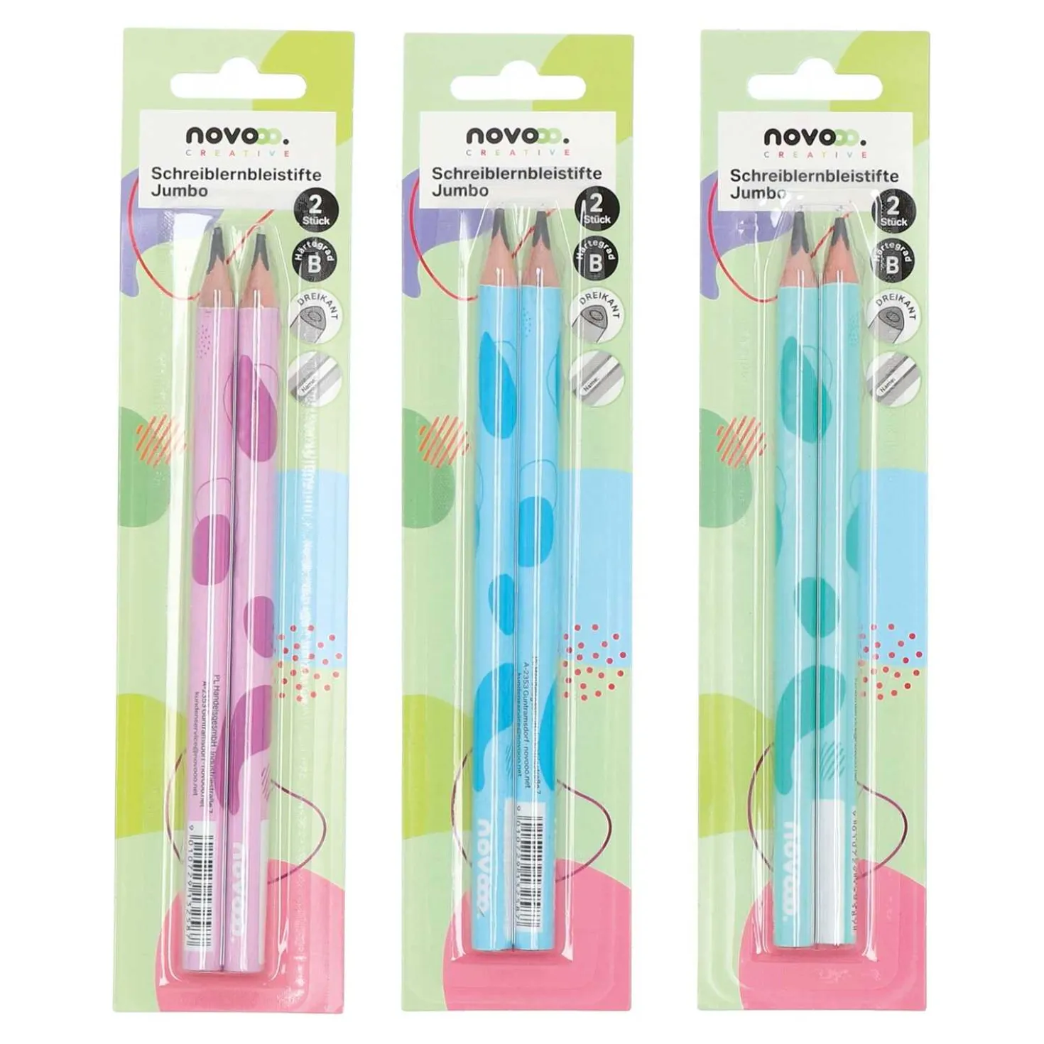novooo Schreiblernstift Jumbo