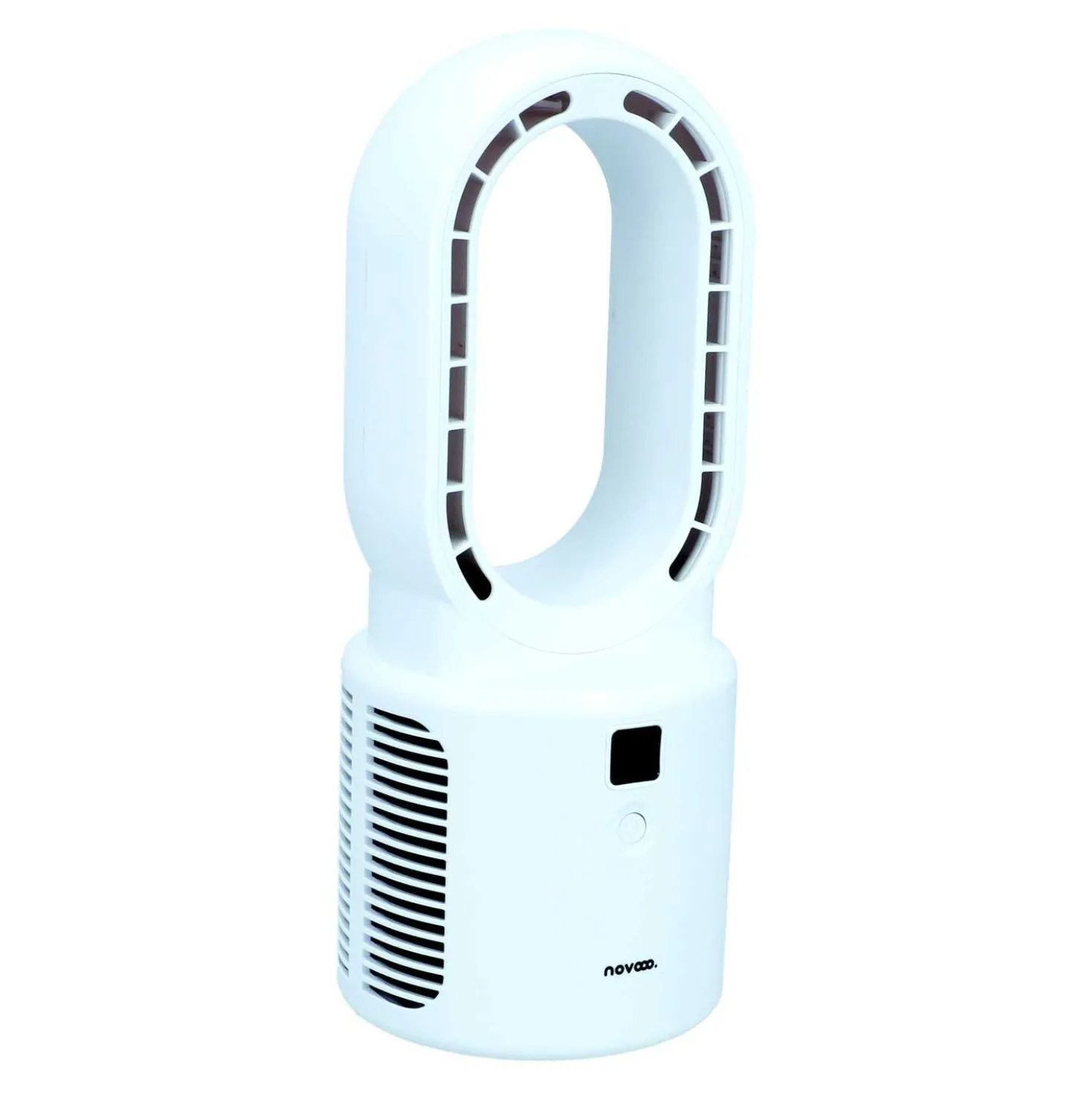 novooo Tischventilatorblattlos, weiß