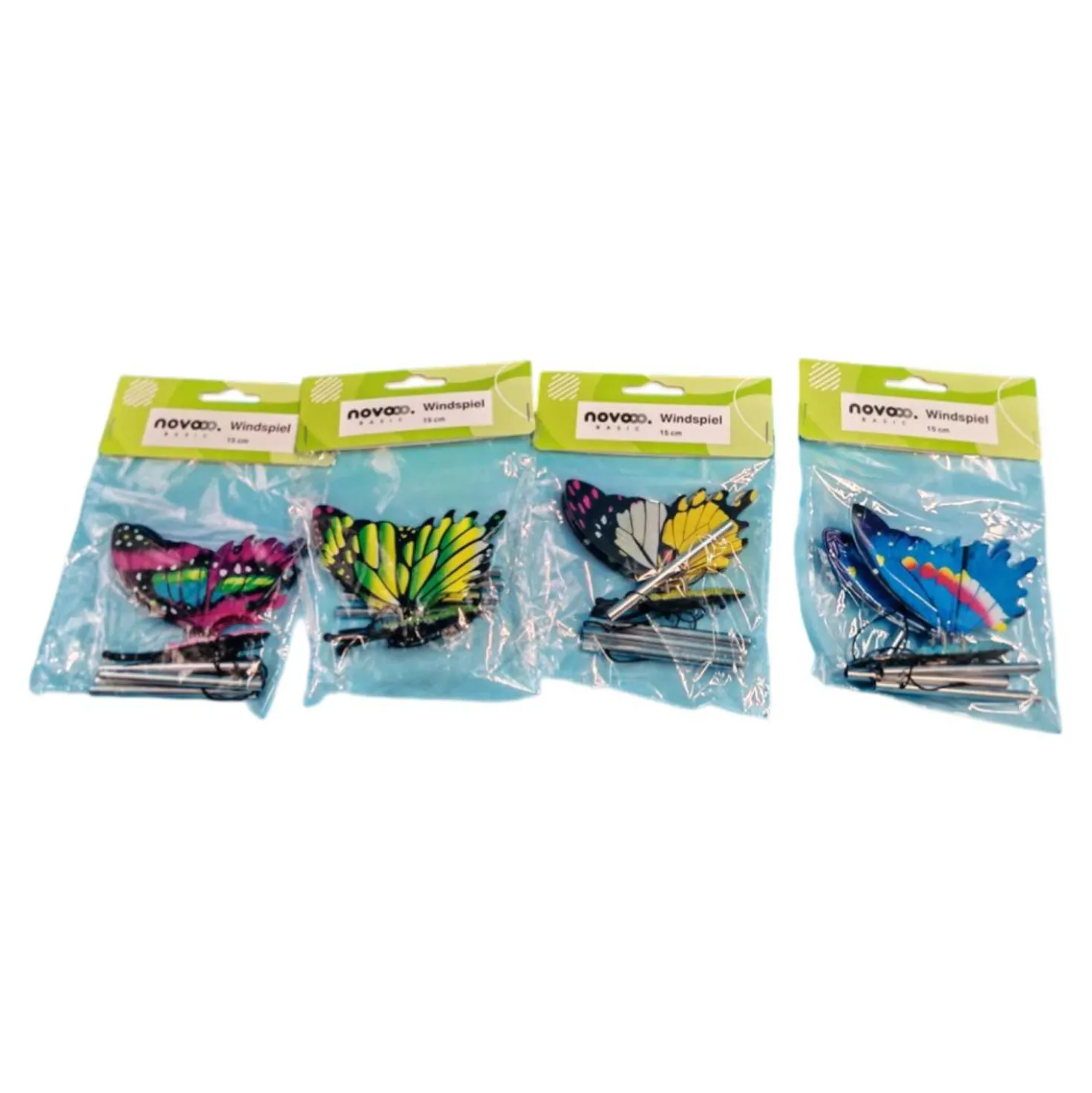 novooo Windspiel Schmetterling