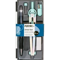 novooo Zirkel-Set, 6-teilig