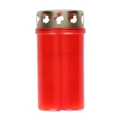 O'Canny Grablicht Dauerbrenner mit Deckel 12,5 cm, rot