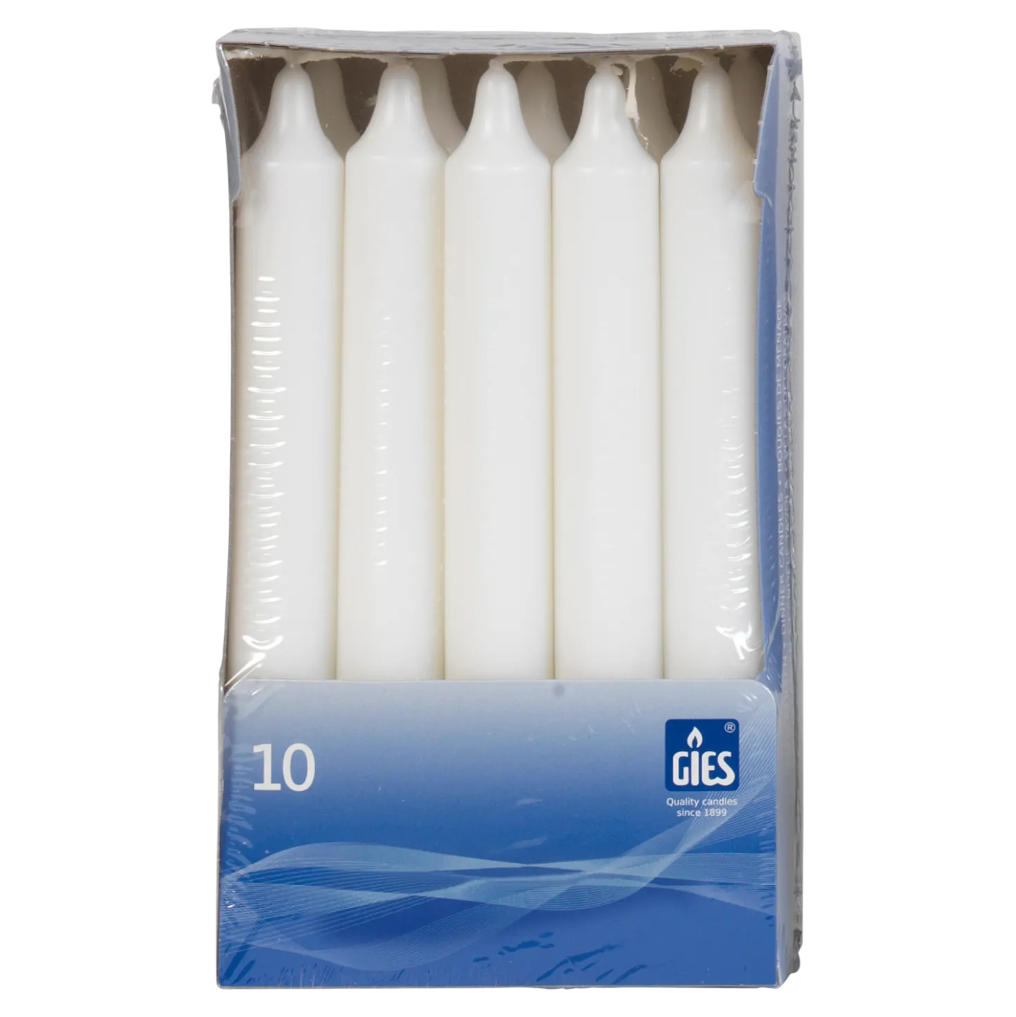 O'Canny Tafelkerzen glatt, 180 x 215 mm, 10 Stück