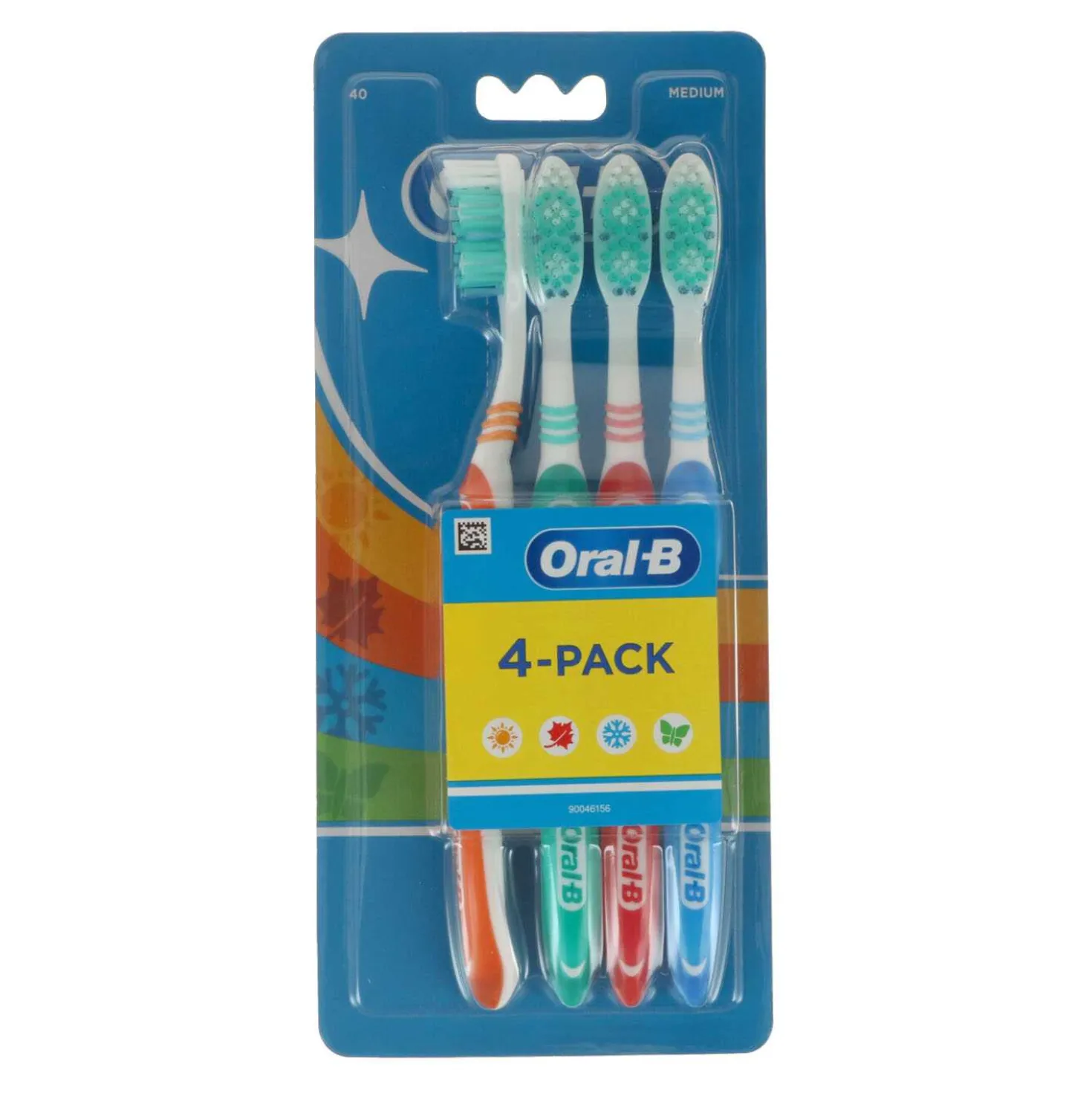 Oral B Zahnbürste, Medium 40, 4 Stück