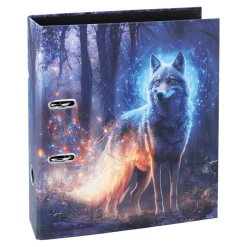 Ordner A4 Fantasy Pfau Wolf Einhorn Flamingo