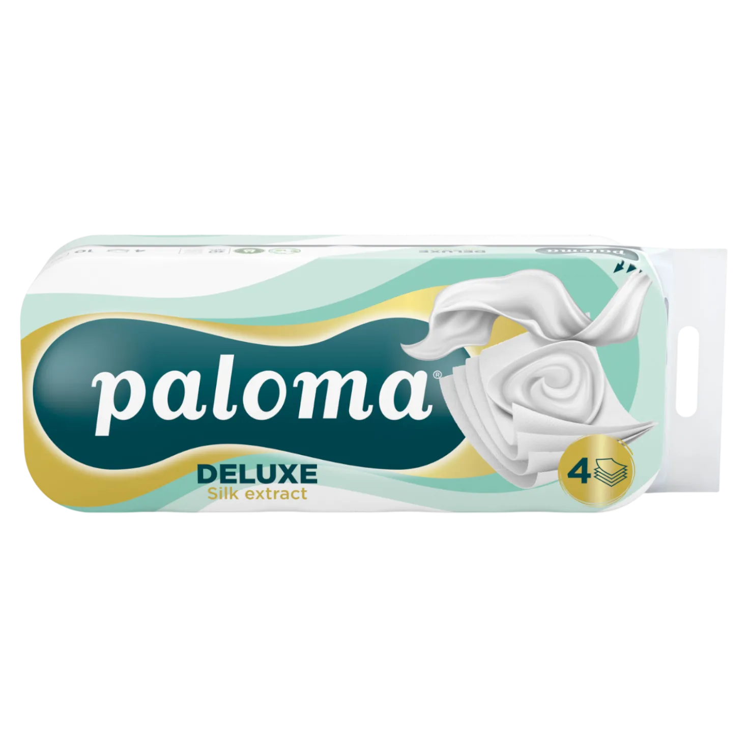 Paloma Toilettenpapier 10x, 4-lagig, 130 Blatt