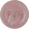 Pappteller Lush Blush, 23 cm, 8 Stück