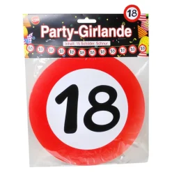 Partygirlande 18