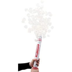 Partypopper weiße Rosen