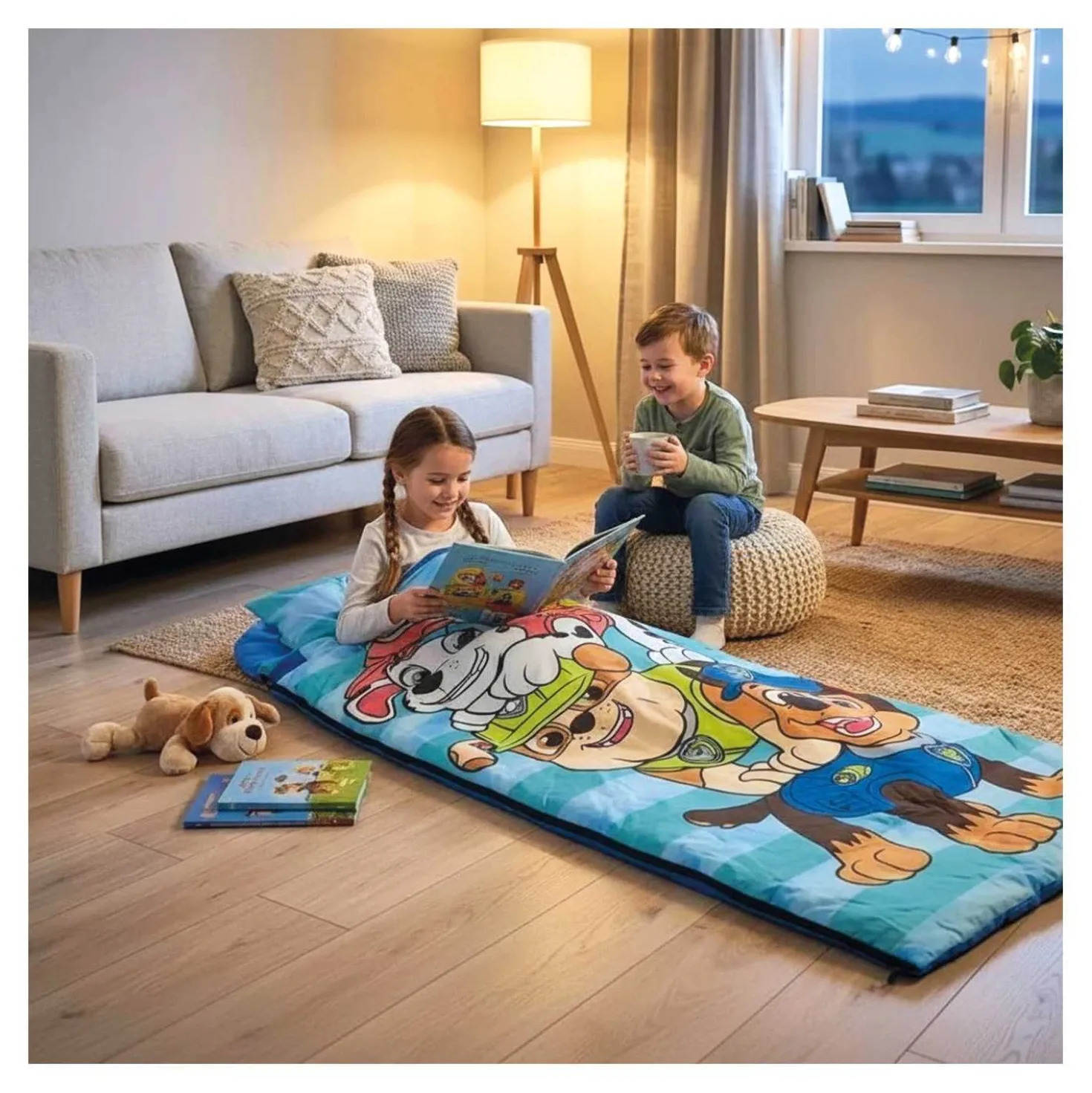 Peppa Pig/Paw PatrolKinder Schlafsack 170x70 cm