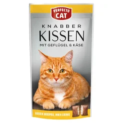 Perfecto Katzensnack Kissen Cat Geflügel+Käse