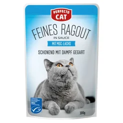 Perfecto Perfe Katzenfutter Beutel Lachs, 100 g