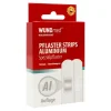 Pflaster Aluminium Srips, 10 Stück