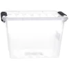 Plast Team Aufbewahrungsbox 3liter klar mit Clip, 3 l