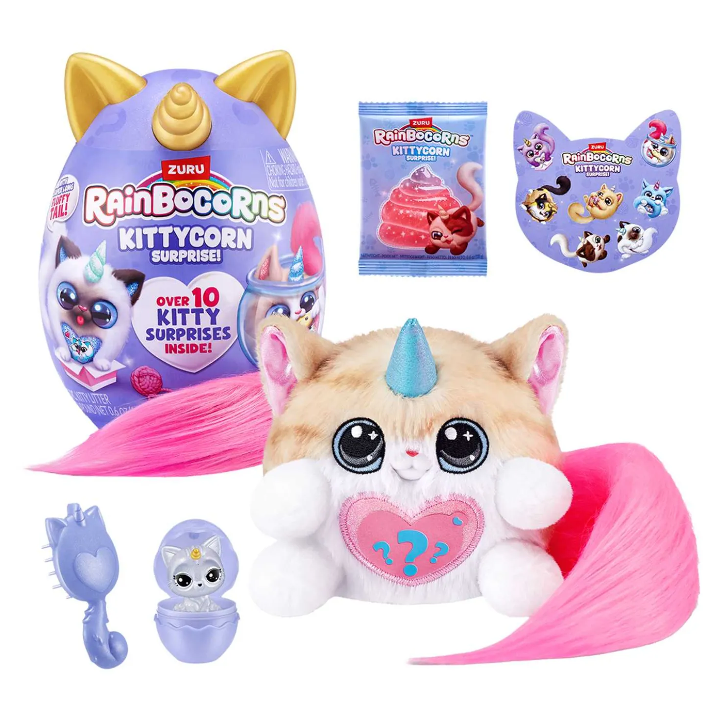 Plüschtier Rainbocorns Kittycorn Surprise