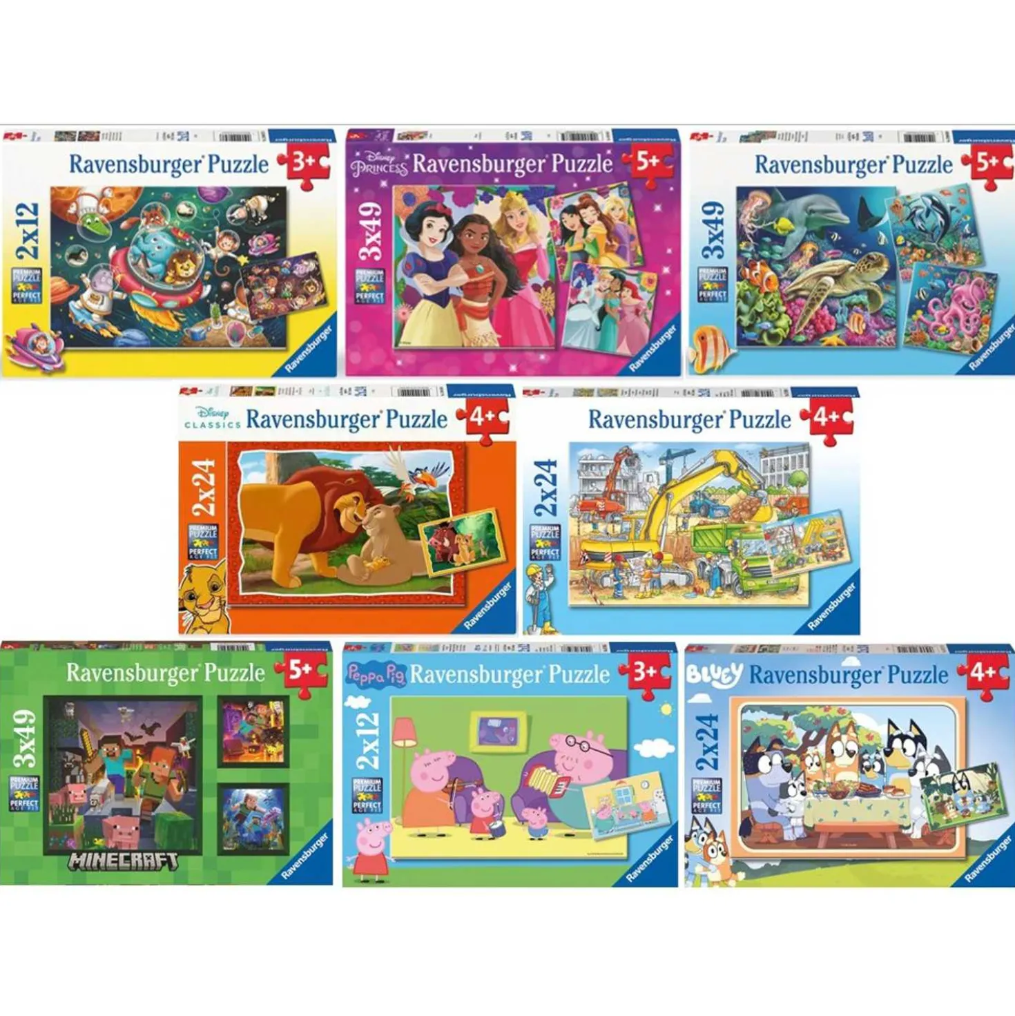 Ravensburger Kinderpuzzle versch. Varianten