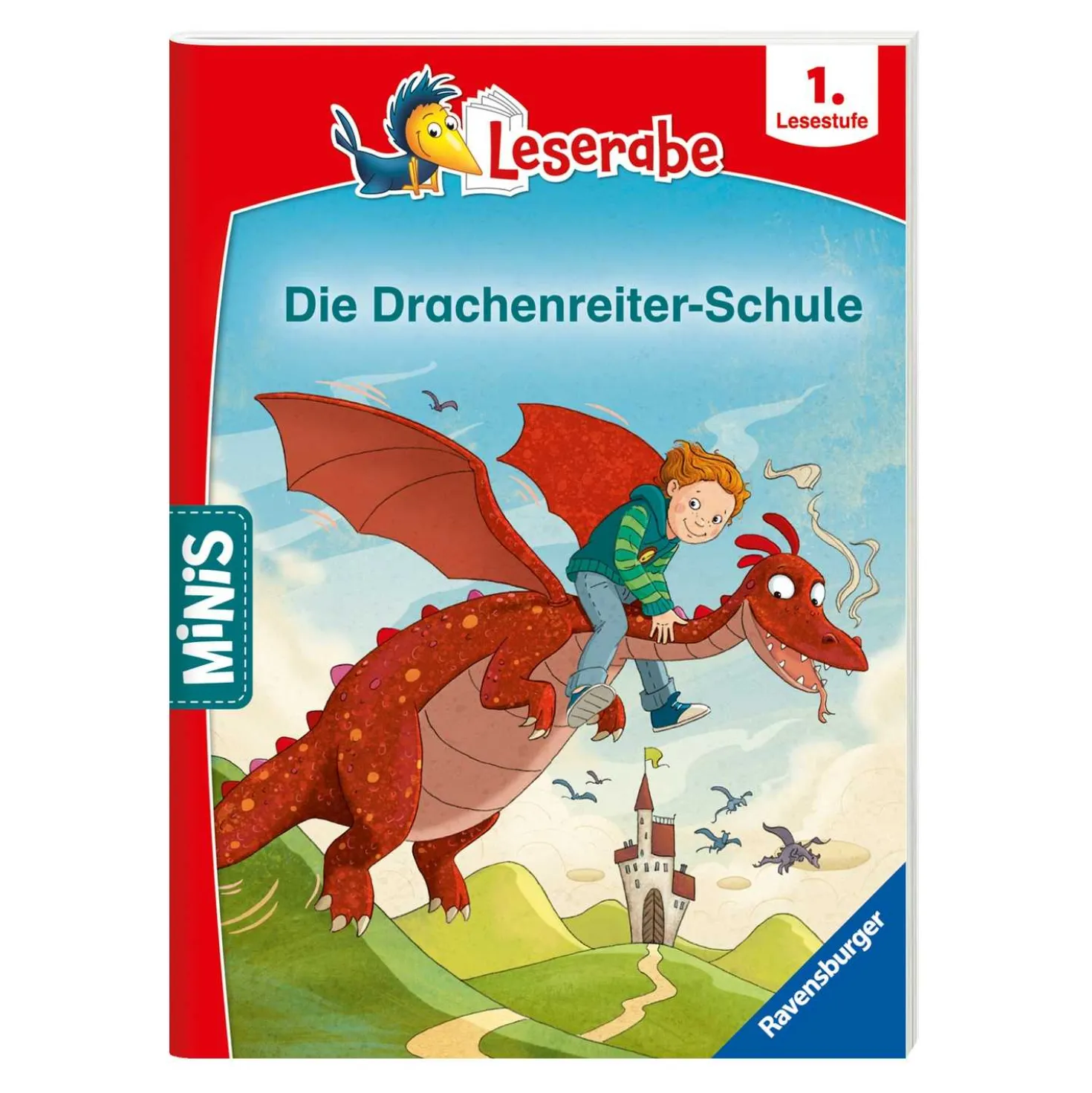 Ravensburger Minis: Leserabe Schulgeschichten, 1. Lesestufe - Die Drachenreiter-Schule