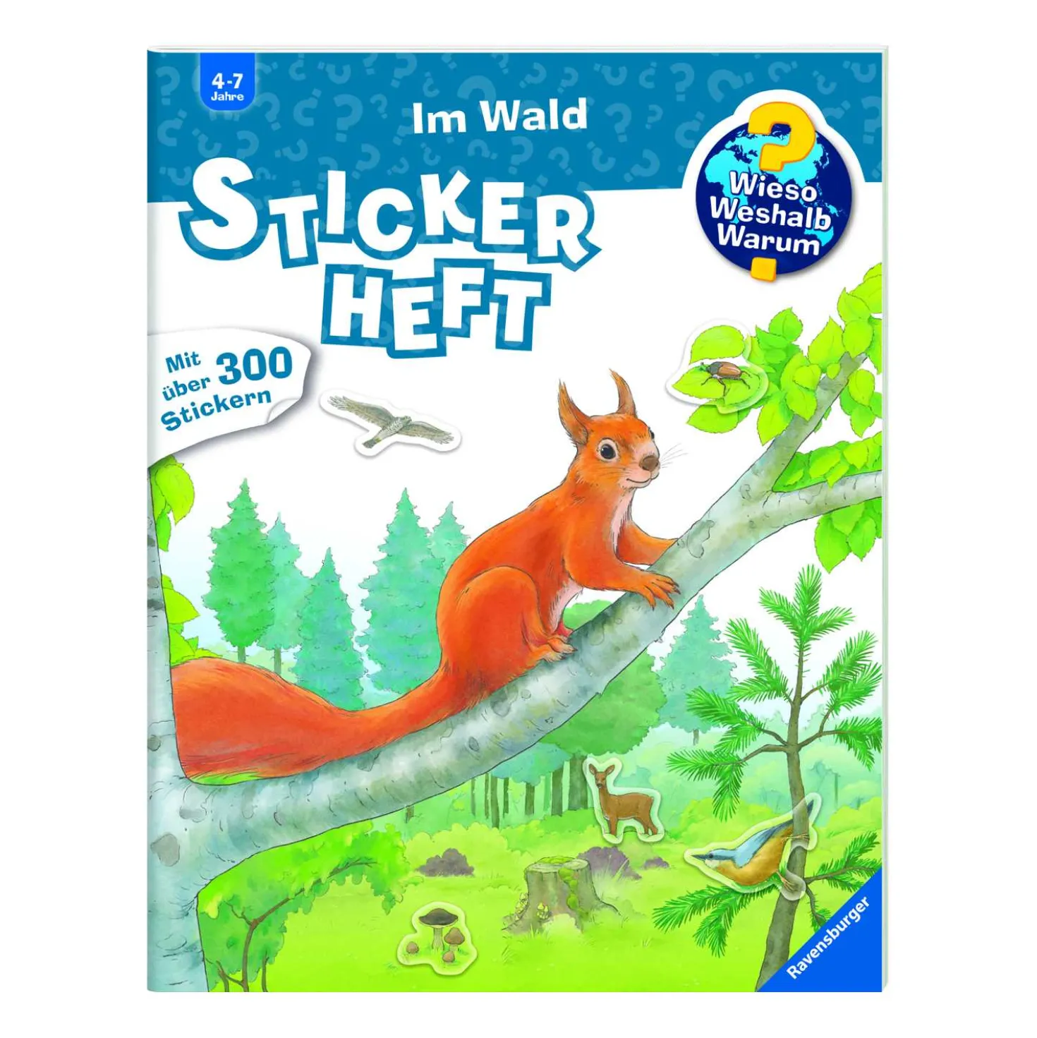Ravensburger WWW Stickerheft mit über 300 Stickern