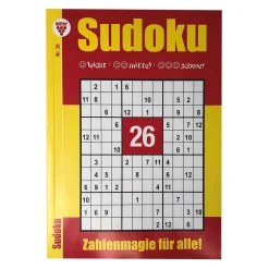 Rätselblock Sudoku A5, 192 Seiten