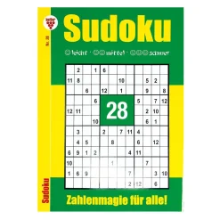 Rätselblock Sudoku A5, 192 Seiten
