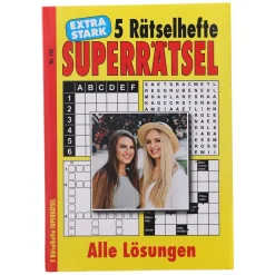 Rätselheft A5 ca, 256 Seiten