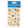 Schaum Sticker Blumen, 1 Blatt