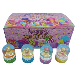 Schneekugel Happy Birthday